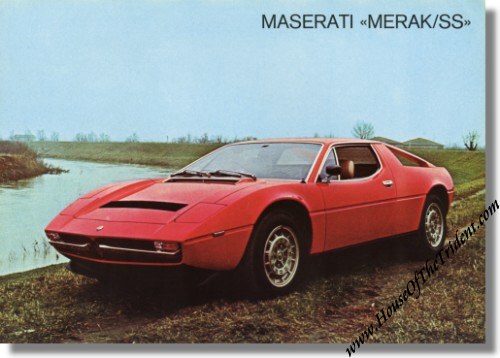 1978 Maserati Merak SS Sales Sheet